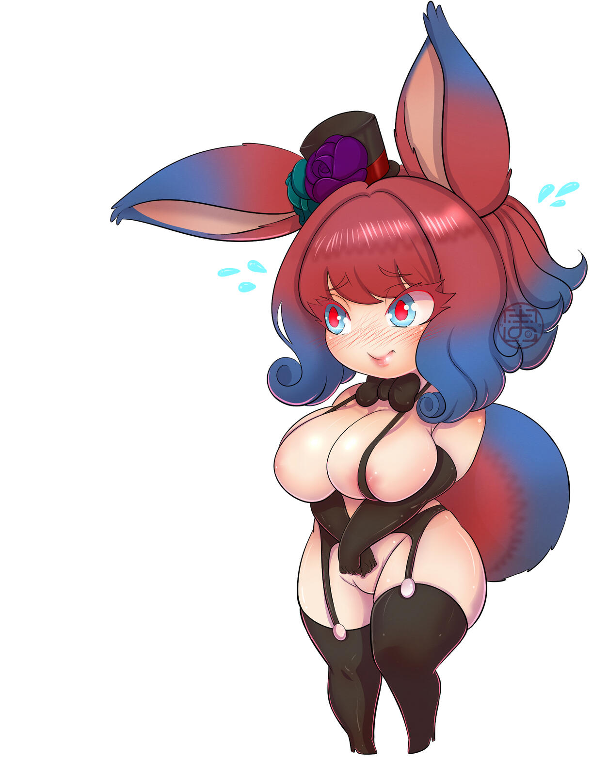 Bonnie the Burlesque Bunny
